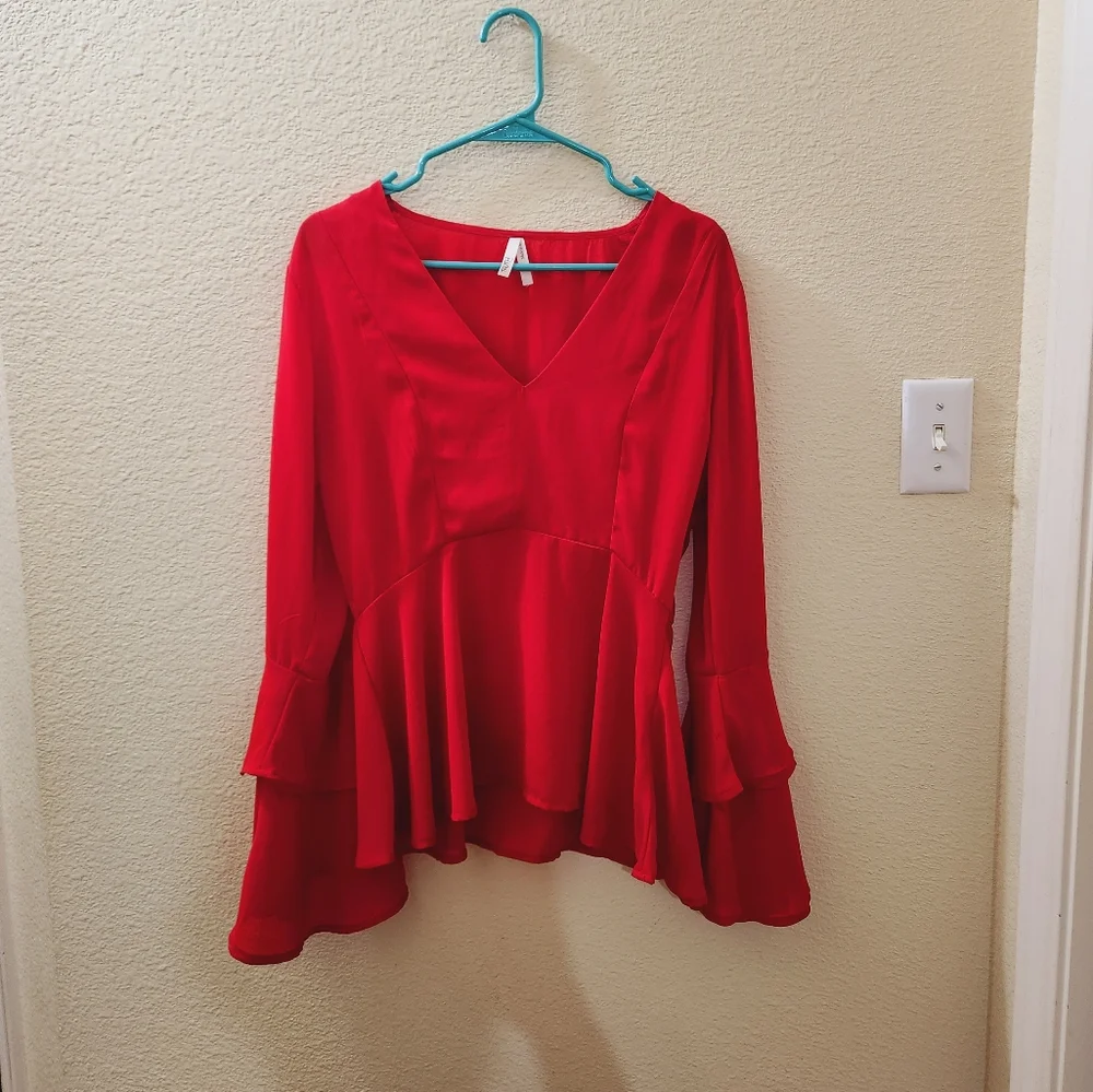 Red Blouse - Picture 1 of 4